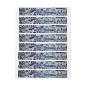  kerstvakantiedorp adreslabel wikkel (Vel)