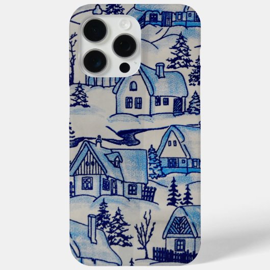  kerstvakantiedorp Case-Mate iPhone case (Achterkant)