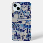  kerstvakantiedorp Case-Mate iPhone case (Achterkant)