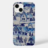  kerstvakantiedorp Case-Mate iPhone case (Achterkant)