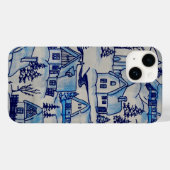  kerstvakantiedorp Case-Mate iPhone case (Achterkant (horizontaal))