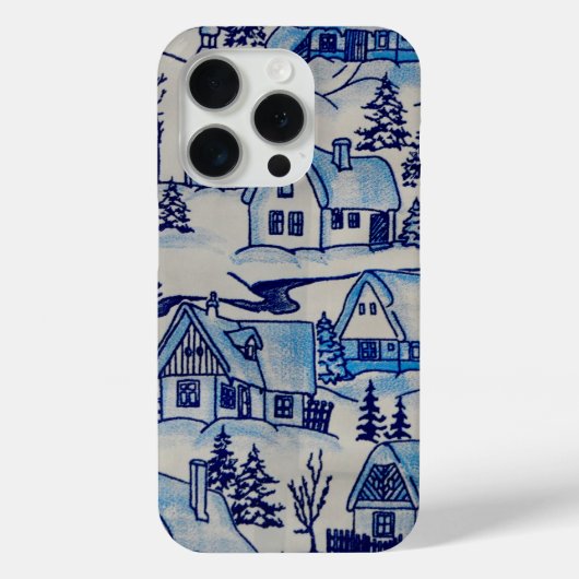  kerstvakantiedorp Case-Mate iPhone case (Achterkant)