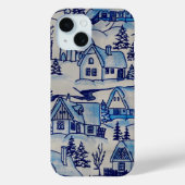  kerstvakantiedorp Case-Mate iPhone case (Achterkant)