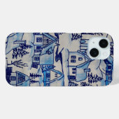  kerstvakantiedorp Case-Mate iPhone case (Achterkant (horizontaal))