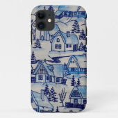  kerstvakantiedorp Case-Mate iPhone case (Achterkant)