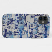  kerstvakantiedorp Case-Mate iPhone case (Achterkant (horizontaal))