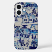  kerstvakantiedorp Case-Mate iPhone case (Achterkant)