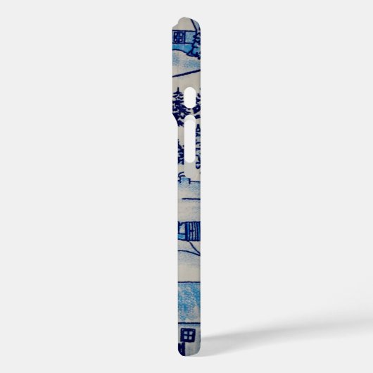  kerstvakantiedorp Case-Mate iPhone case (Achterkant / Links)