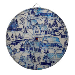  kerstvakantiedorp dartbord
