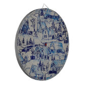  kerstvakantiedorp dartbord (Voorkant Links)