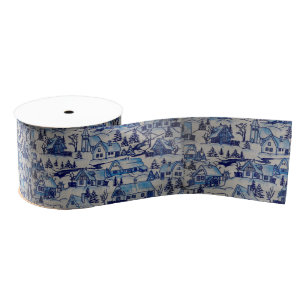 kerstvakantiedorp grosgrain lint