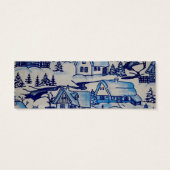  kerstvakantiedorp mini visitekaartjes (Achterkant)