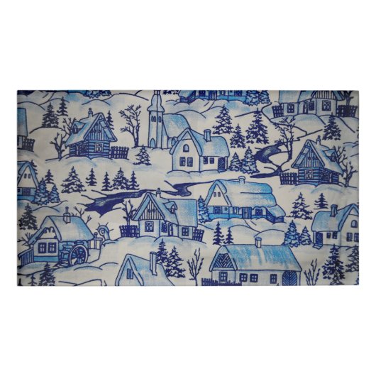  kerstvakantiedorp naambadge (Voorkant)