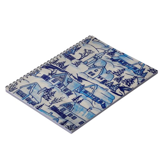  kerstvakantiedorp notitieboek (Linkerzijde)