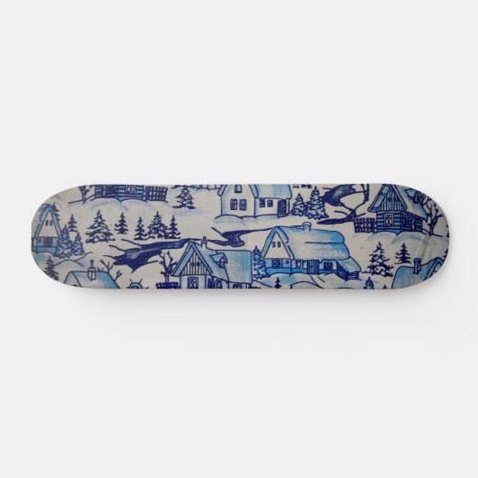  kerstvakantiedorp persoonlijk skateboard (Horizontaal)