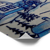 kerstvakantiedorp poster (Hoek)