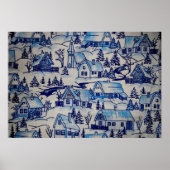  kerstvakantiedorp poster (Voorkant)