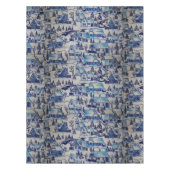  kerstvakantiedorp tafelkleed (Voorkant)