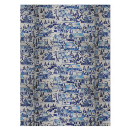 kerstvakantiedorp tafelkleed