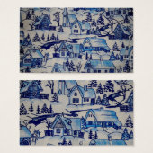 kerstvakantiedorp visitekaartje (Voorkant /achterkant)