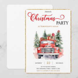Kerstvakantiefeest Kaart