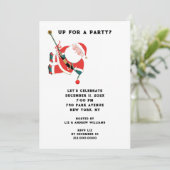 Kerstvakantiefeest Kaart (Staand voorkant)
