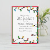 kerstvakantiefeest met gevierde kerstvakantie kaart (Staand voorkant)