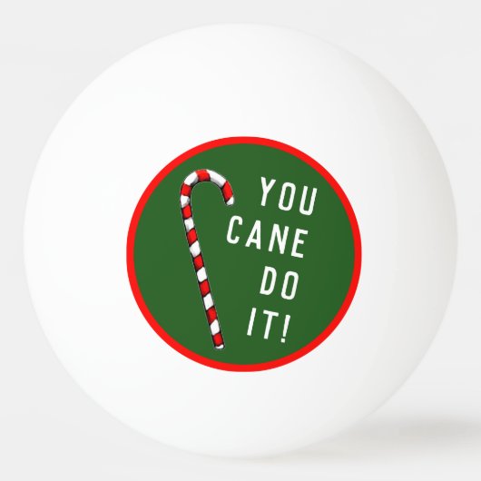 Kerstvakantiefeest Pingpongbal (Voorkant)