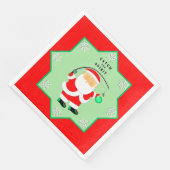 Kerstvakantiefeest Servet (Hoek)