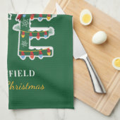 Kerstvakantiehuisje Theedoek (Quarter Fold)