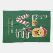 Kerstvakantiehuisje Theedoek (Horizontaal)