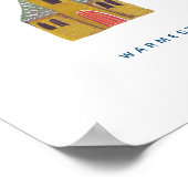 Kerstvakantiehuizen | Poster | Kunstprint (Hoek)