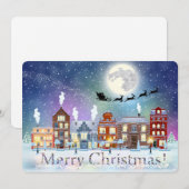 Kerstvakantiekaart Feestdagenkaart (Voorkant / Achterkant)