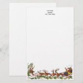 Kerstvakantiekerstdag — Sinterklaas #4 Briefpapier (Voorkant / Achterkant)