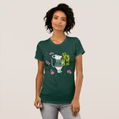 Kerstvakantiemuis met Cadeaus illustratie T-shirt (Voorkant volledig)