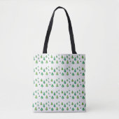 kerstvakantiepatroon tote bag (Voorkant)