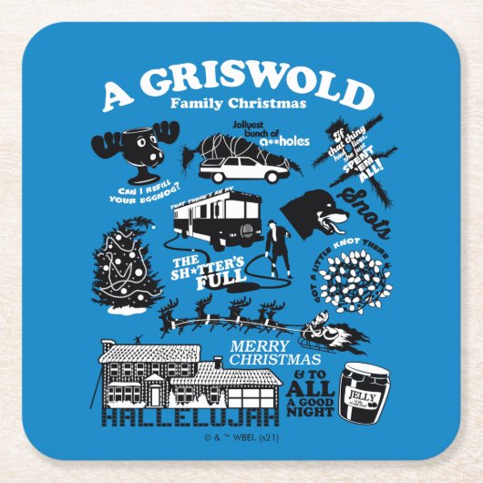 Kerstvakantiepictogrammen en offertes kartonnen onderzetters (Voorkant)