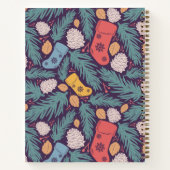 kerstvakantierecept voor kerststallen notitieboek (Achterkant)