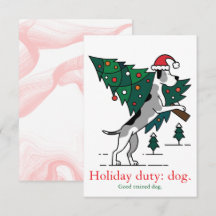 Kerstvakantietaak: hond. Dog Argentijnse versie.