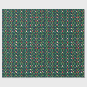 Kerstvakantiethema Cadeaupapier
