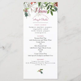 Kerstvakantiewagentje Menu