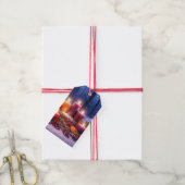 Kerstvakkerkaarsen Cadeaubijsluiter Cadeaulabel (Met Touw)