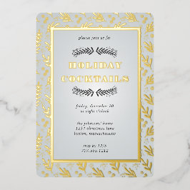 kerstval Berry Garden | Uitnodiging Folie