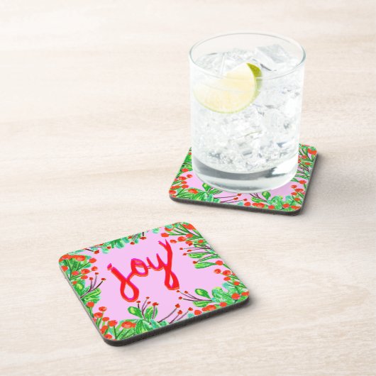 Kerstval - Joy Bier Onderzetter (Rechterzijde)