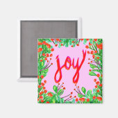Kerstval - Joy Magneet (Voorkant / Achterkant)