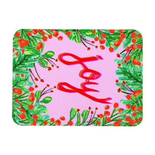 Kerstval - Joy Magneet (Horizontaal)