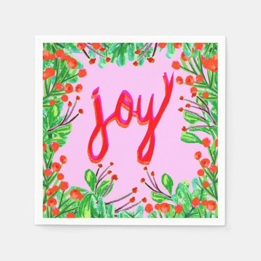 Kerstval - Joy Servet (Voorkant)