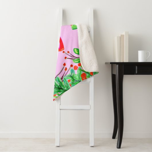 Kerstval - Joy Sherpa Deken (In situ)