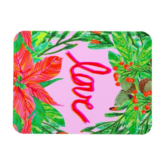 Kerstval - Liefde Magneet (Horizontaal)