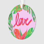 Kerstval - Liefde Ornament (voorkant)